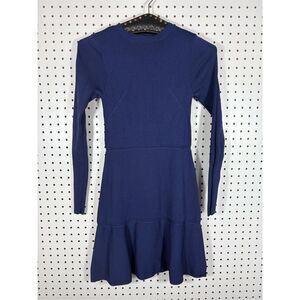 Zara knit long sleeve dress size S